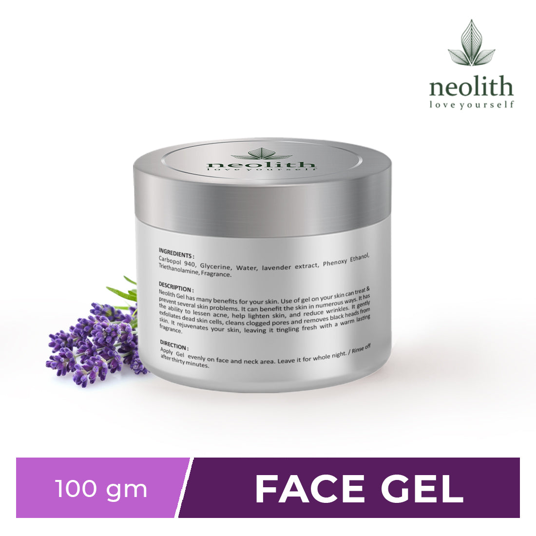 Neolith Skin Polishing Face Gel || Hydration, Refreshing, Cooling, Moisturizing || 100gm
