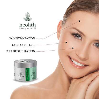 Neolith Neem Cucumber Scrub || Winter Scrub || Exfoliating Face Scrub For Acne Prone Skin, Reduce Blackheads & Whiteheads, Ideal For Dry & Dull Skin, With Almond Oil, ECOCERT Certified raw materials, Paraben & Sulphate Free -100 gm || For Women & Men